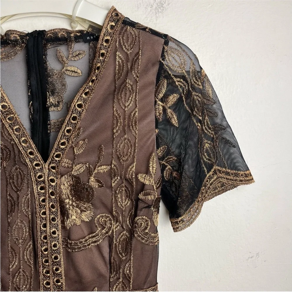 HAUTE MONDE Embroidery Romper